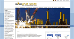 Desktop Screenshot of karl-wrede.com